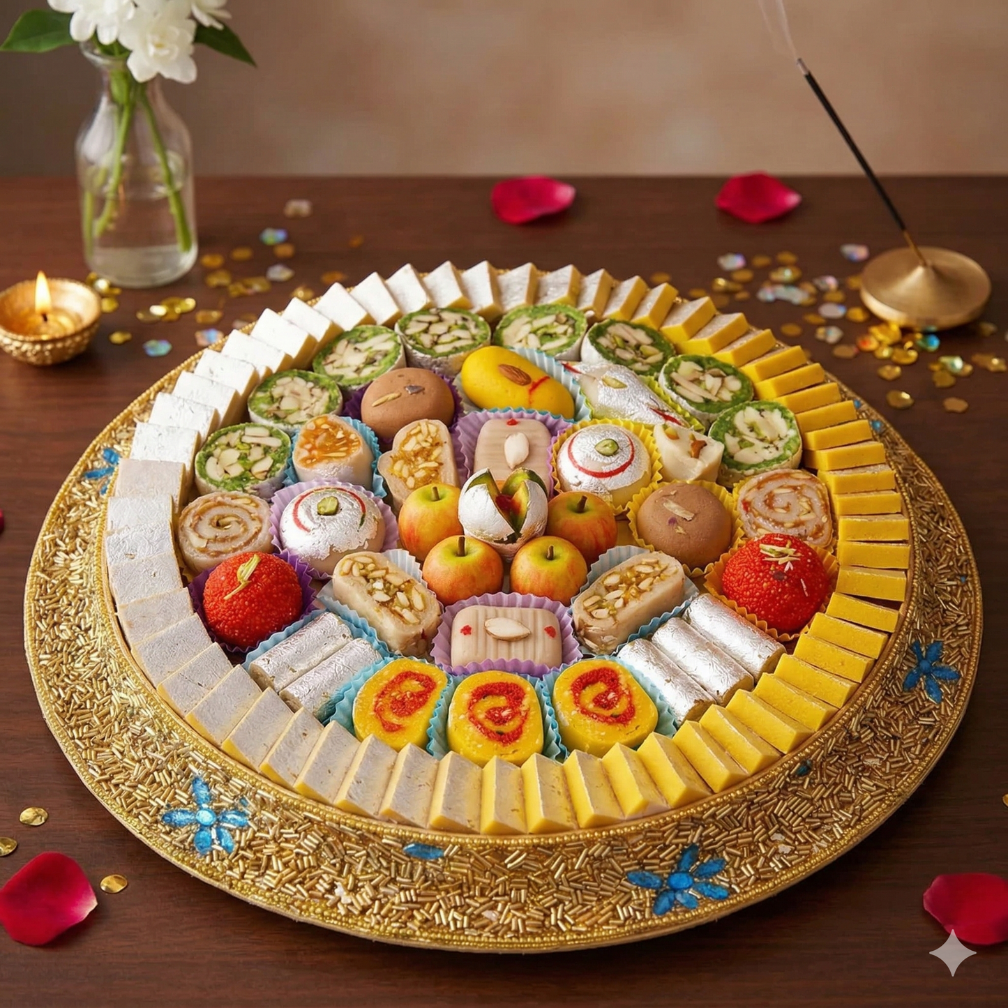 Sukh Sagar Premium Sweet Tray – 1.5 kg