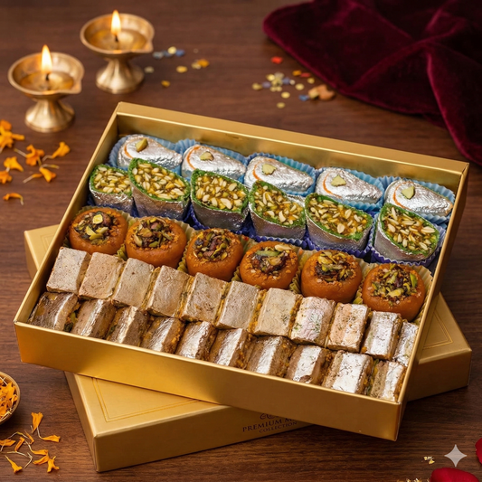Kaju Mix Sweets (Set of 4) - 1 kg